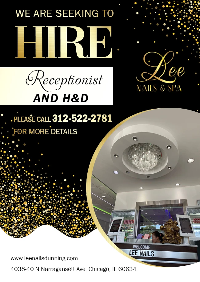 Nail Salon 60634 Lee Nails & Spa of Chicago, IL Manicure, Pedicure
